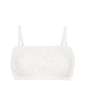 Faithful the Brand Modie Tube Top Plain White - S